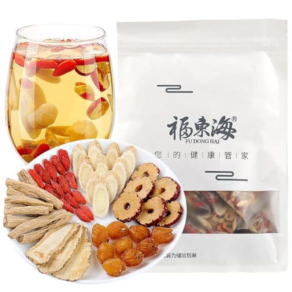 黄芪当归党参茶15g*10package 150g/5.3oz Mixed tea with 6 precious raw materials scientifically matched